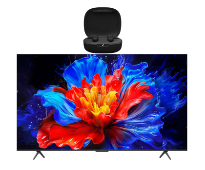 Telewizor TCL 65P81K 65" QLED 144 Hz 4K Google TV + Vibe Flex 2 Czarne